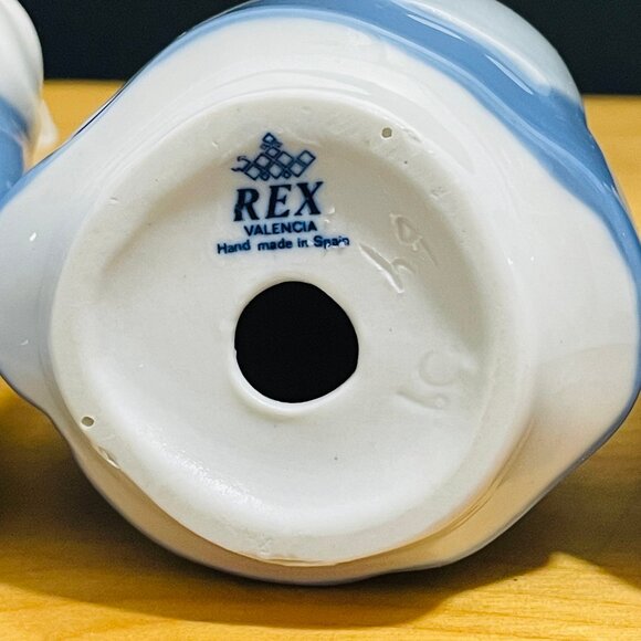 4 Vintage REX VALENCIA Porcelain Figurines ~ Handmade In Spain - Picture 8 of 9